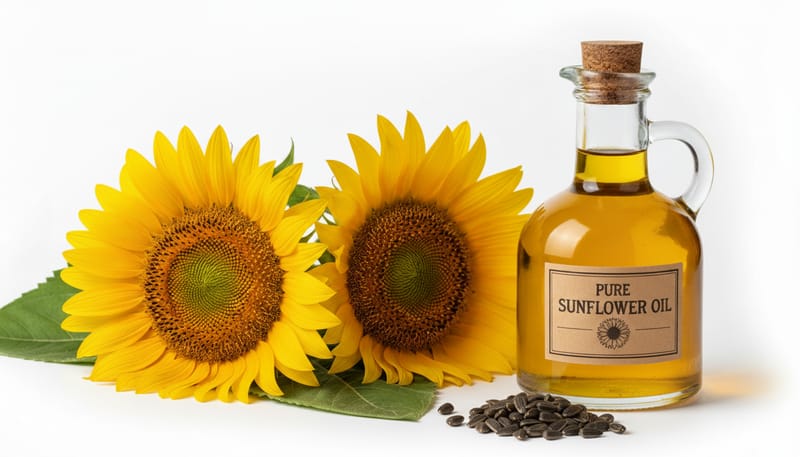 Sunflower Oil – wholesale edible oil and wax product from Bio Green Oils and Fats